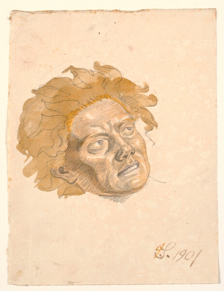 Joakim Skovgaard, Hovedet af mandsperson