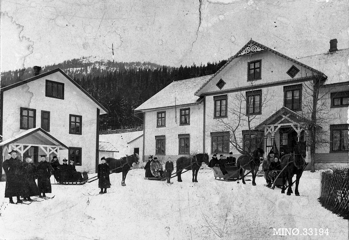 H. A Eriksson, Hestefølge Nordre Hårset gård
