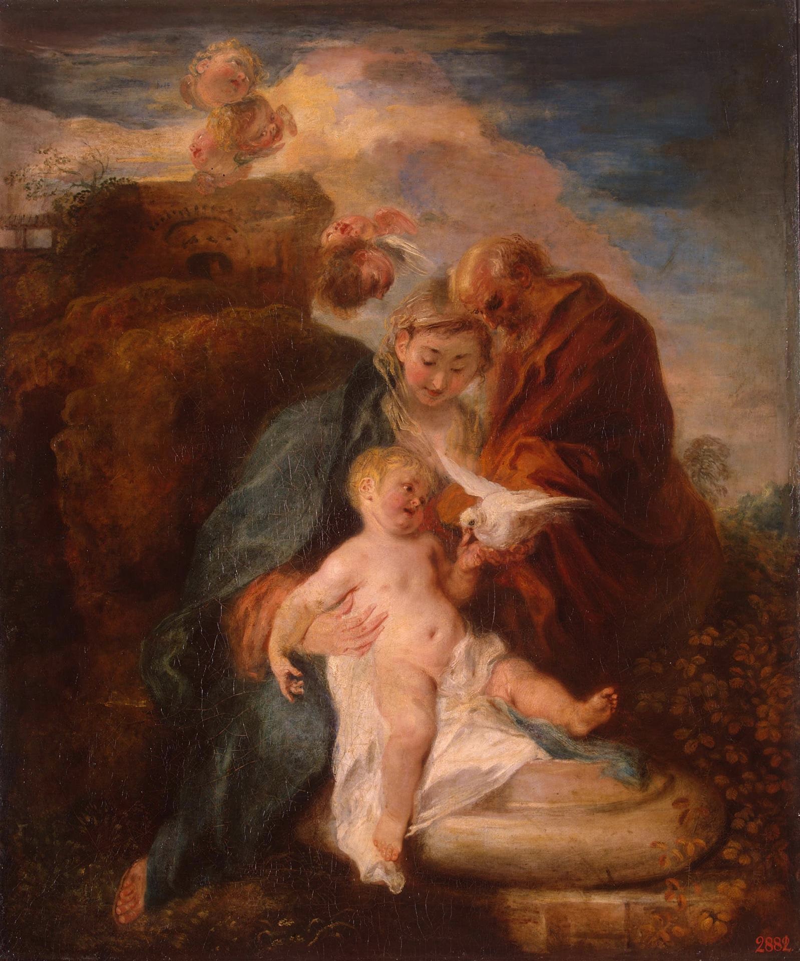Jean-Antoine Watteau, Holy Family
