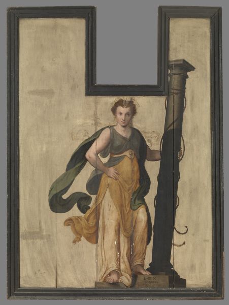 Lambert van Noort, Sibyl with Column