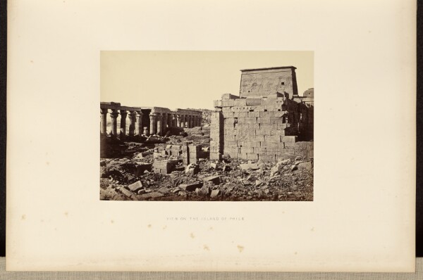 Francis Frith, View on the Island of Philae