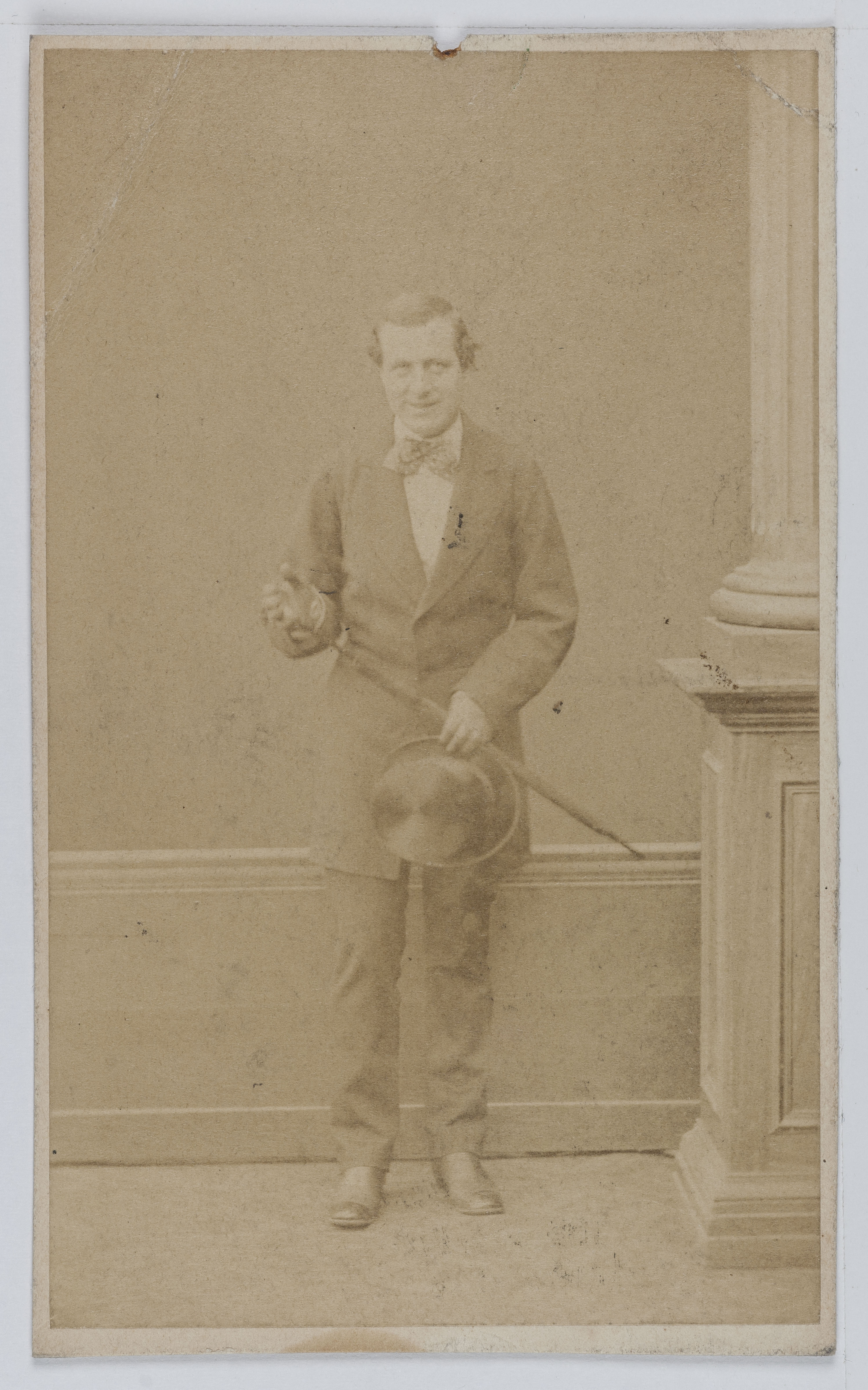 Ferdinand Mulnier, Portrait de Robert Auguste Priston(-1875), bijoutier et acteur de théâtre entre 1852 et 1875.