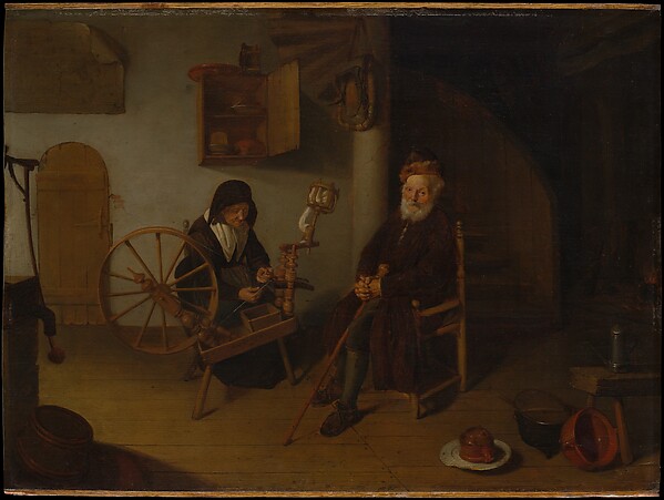 Quirijn van Brekelenkam, The Spinner