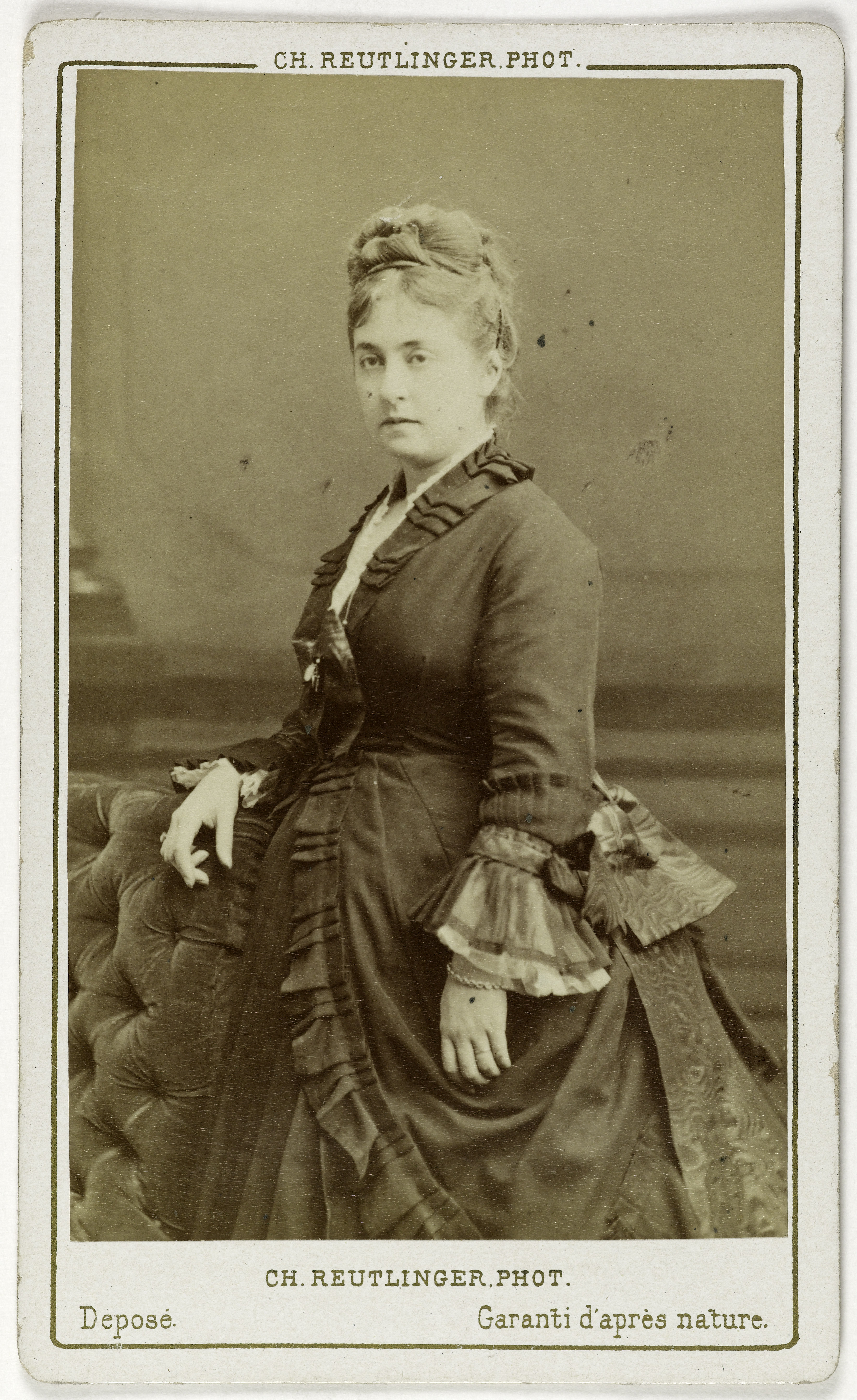 Charles Reutlinger, Portrait de Leblanc Léonide, (1842-1894), (actrice)