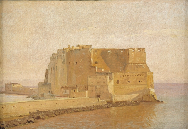 Christen Købke, Castel dell'Ovo i Napoli