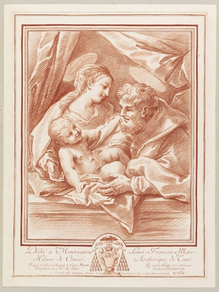 Gilles Demarteau, Den hellige familie