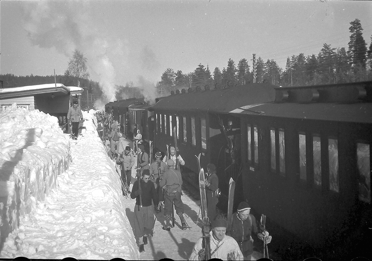 Anders Beer Wilse, Prot: protokoll finnes ikke Register: Statsbanene Stryken stj skitog 1/3-48