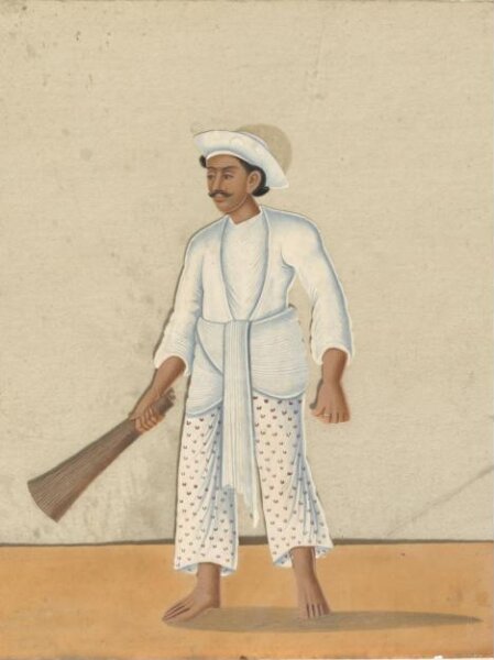 Unknown, One of eighteen paintings of trades and domestic servants.