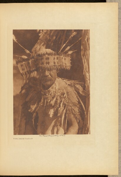 Edward S. Curtis, Pomo Dance Costume