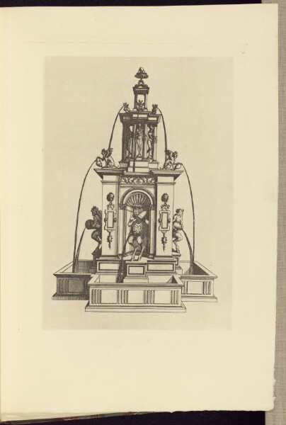 Édouard Baldus, [Design for a Fountain]