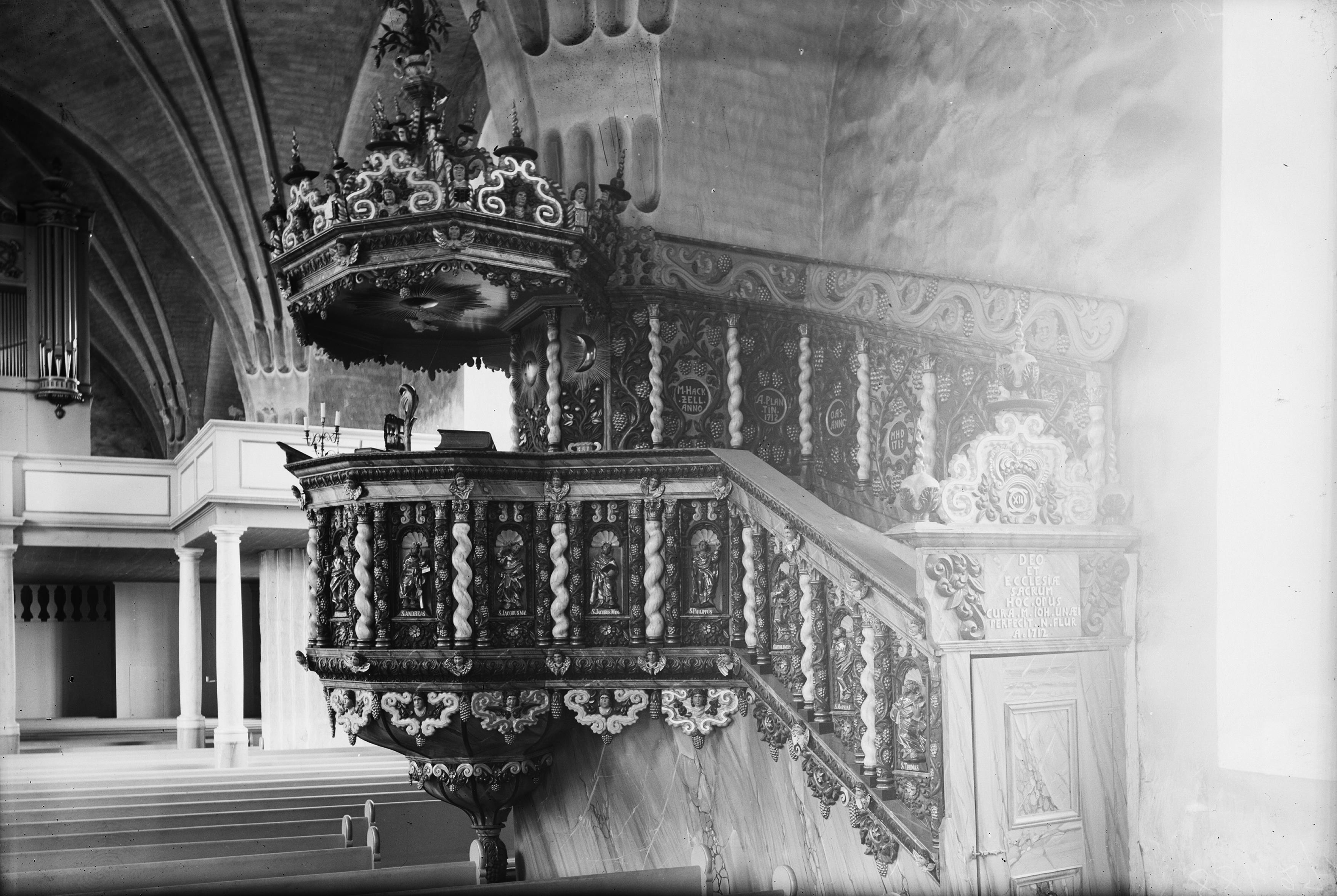 Sigurd Curman, Nederluleå kyrka (Gammelstads kyrka)
