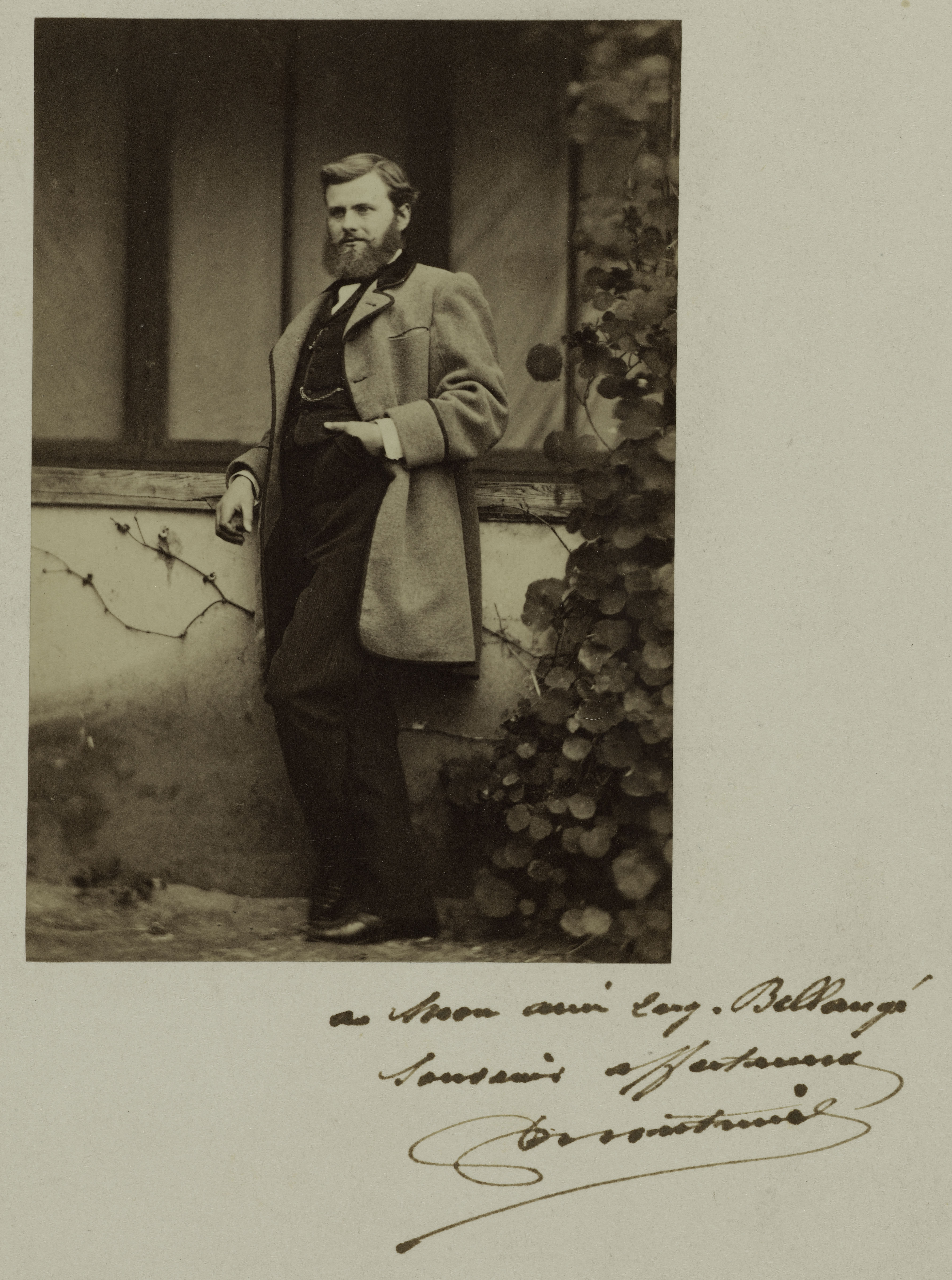Anonyme, Portrait d'Alexandre Eugène Bellangé (1837-1895), peintre.