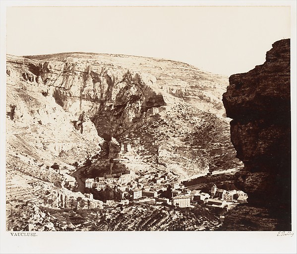 Edouard Baldus, Vaucluse