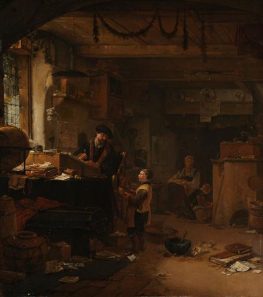 Thomas Wijck, The Alchemist