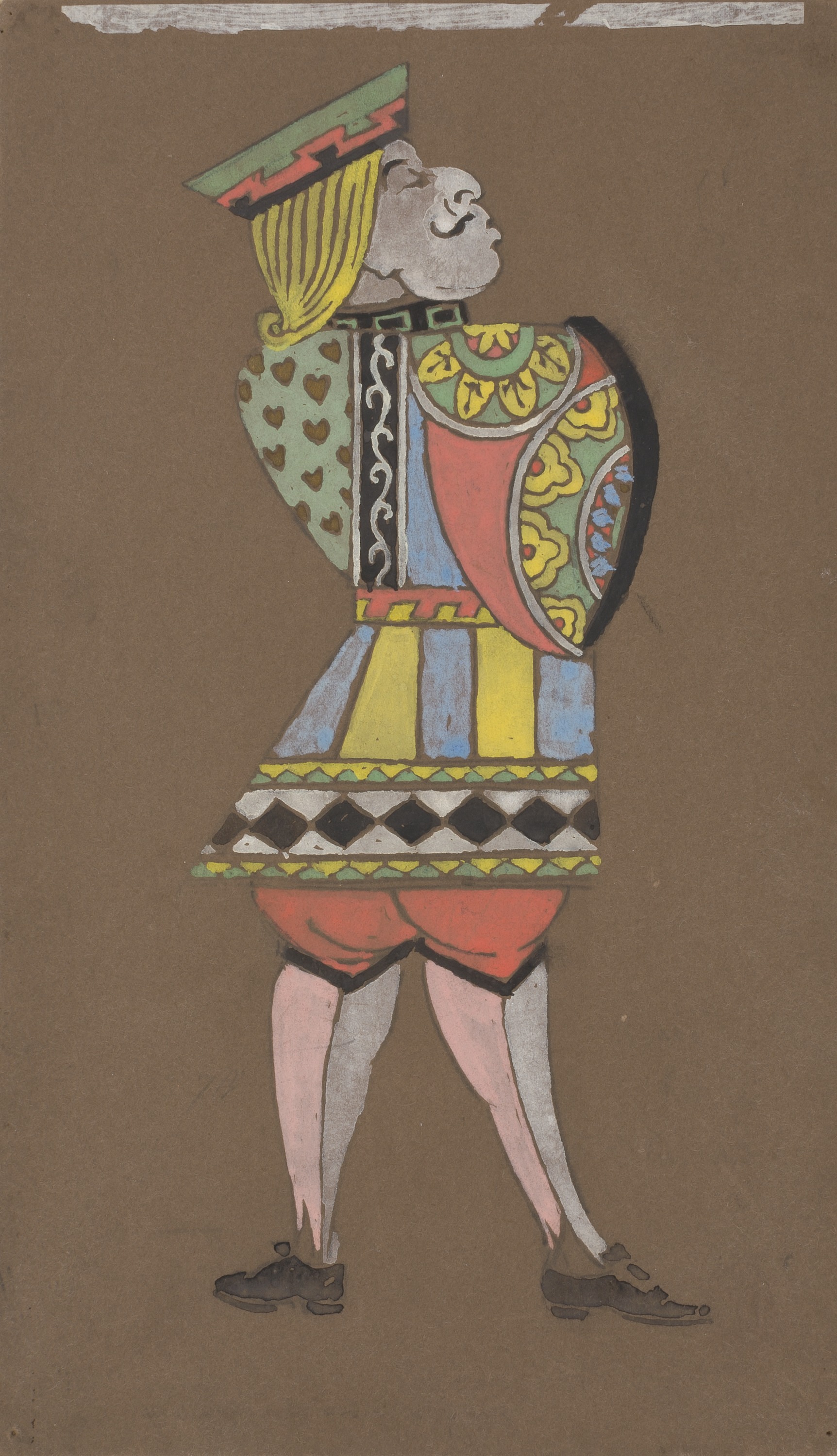 William Penhallow Henderson, Knave of Hearts (costume design for Alice-in-Wonderland)