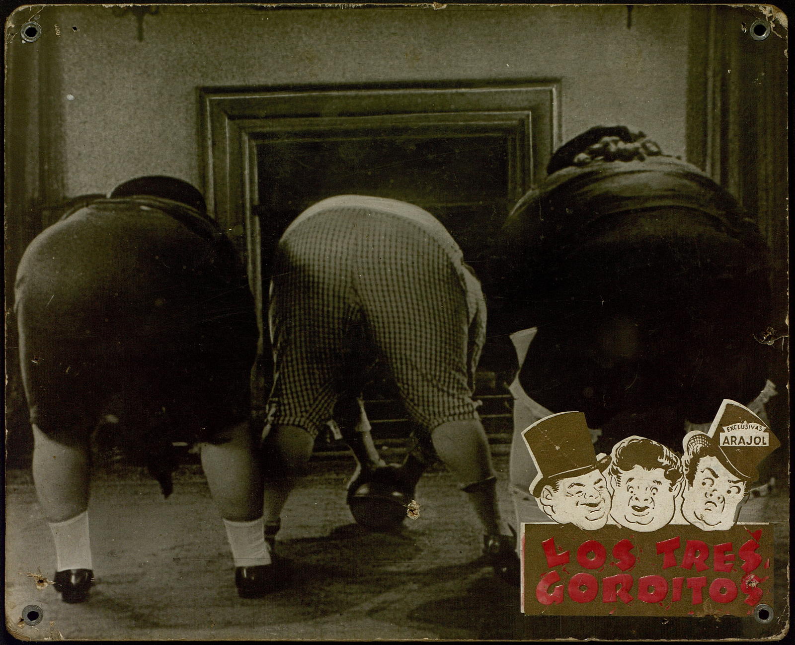Desconegut, Tres gorditos, los