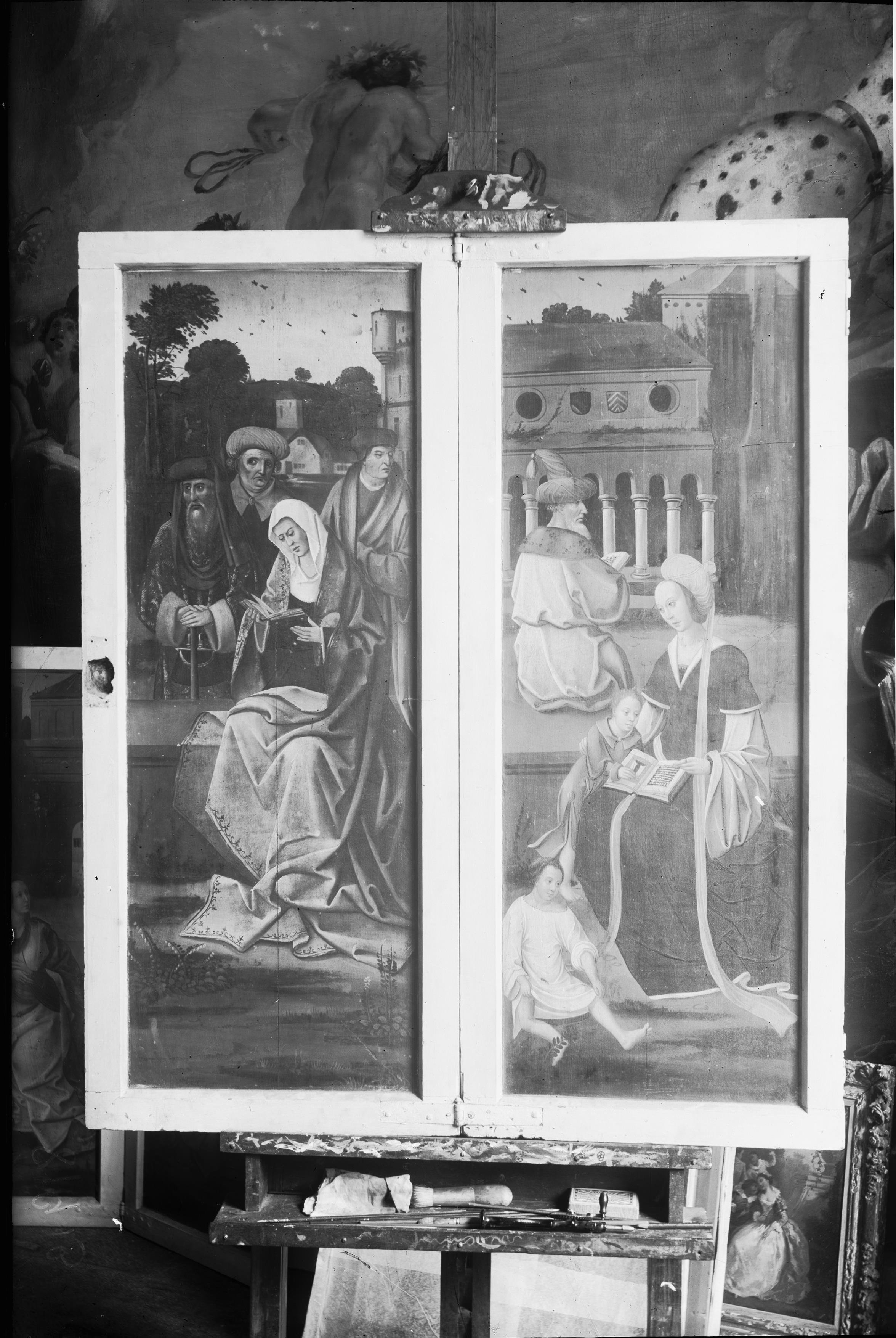 Alfred Nilson, Valö kyrka