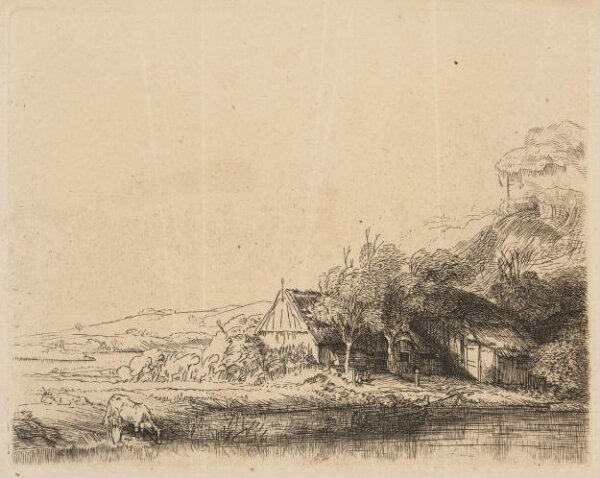 Unknown, Landscape with a cow