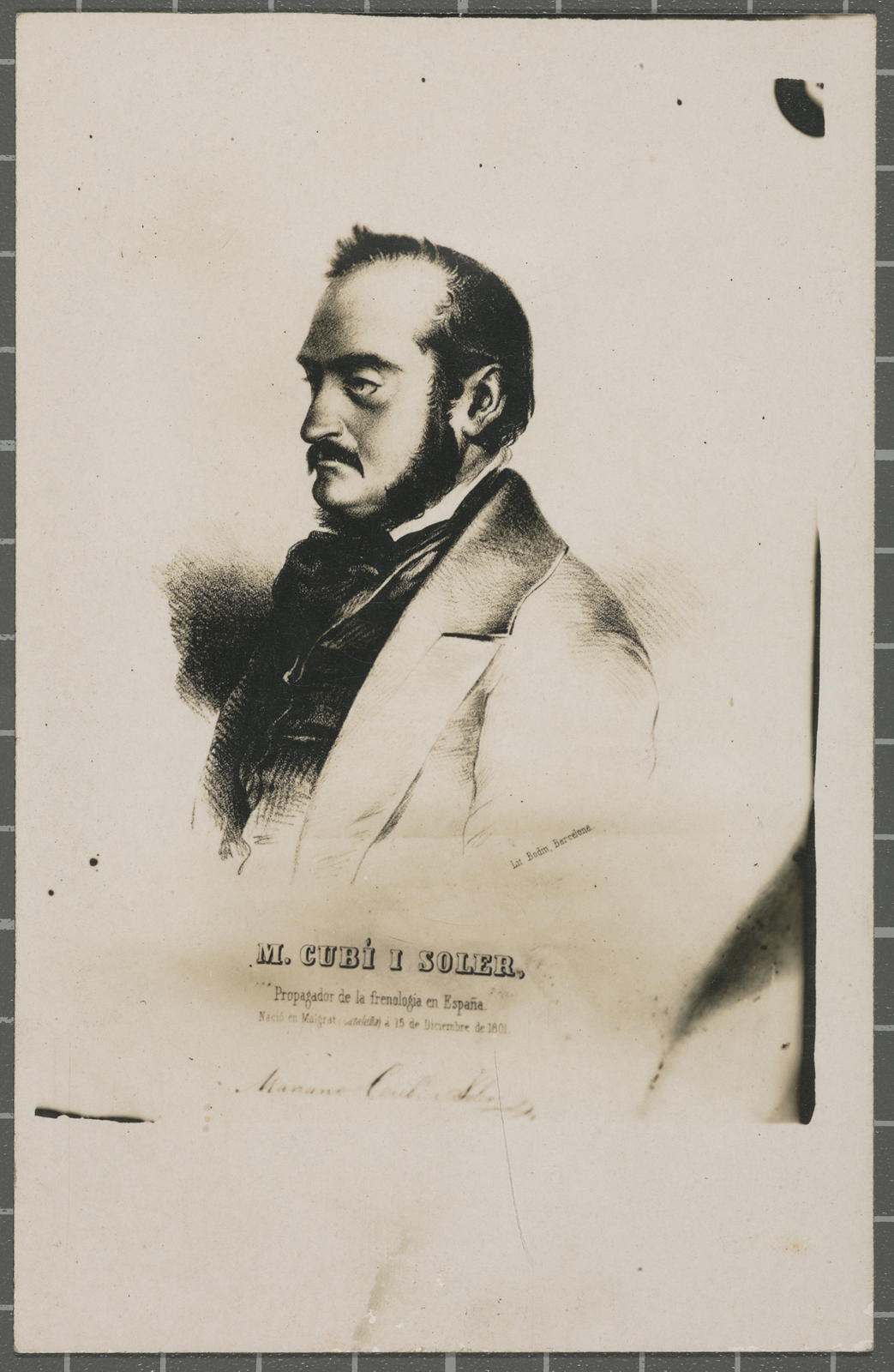 Desconegut, [Retrat d'estudi]
