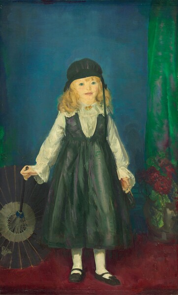 George Bellows, Anne with a Japanese Parasol