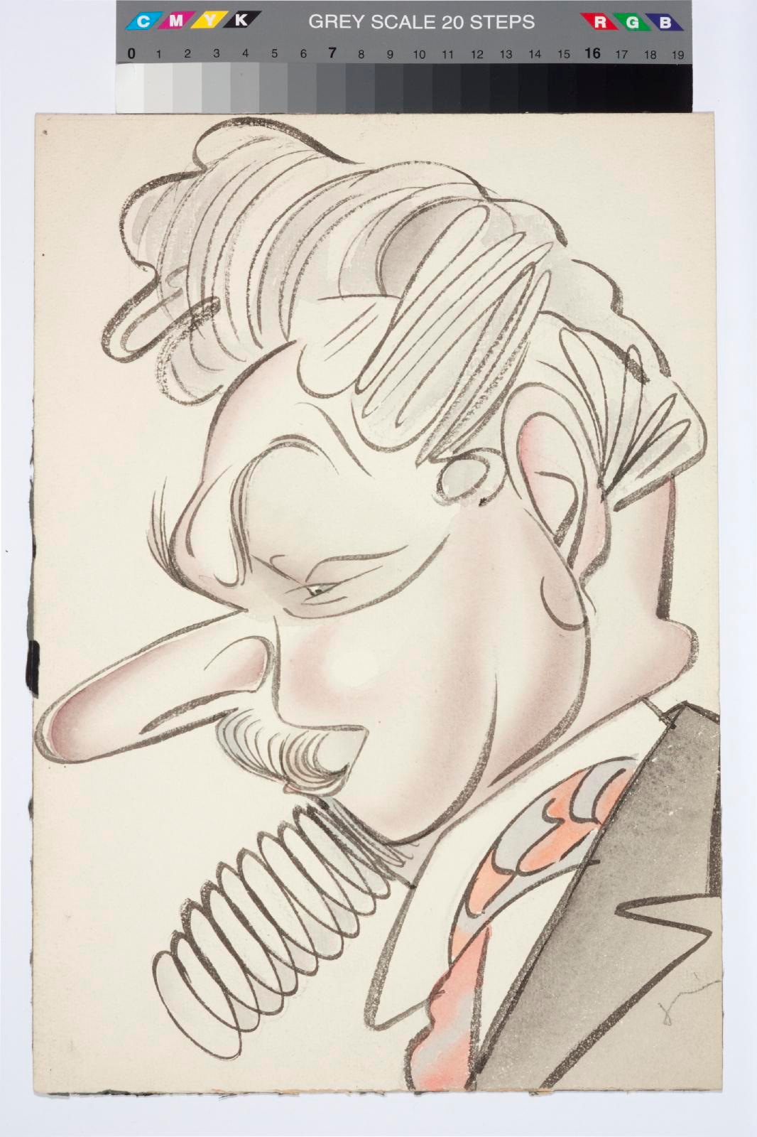 Stefan (autor) Strobl, M. Martna portree-šarž