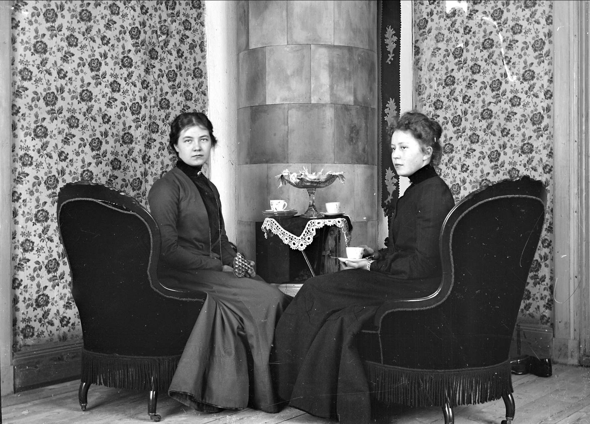August Fredrik Schagerström, Kvinnor i hemmiljö, sannolikt Uppsala 1903