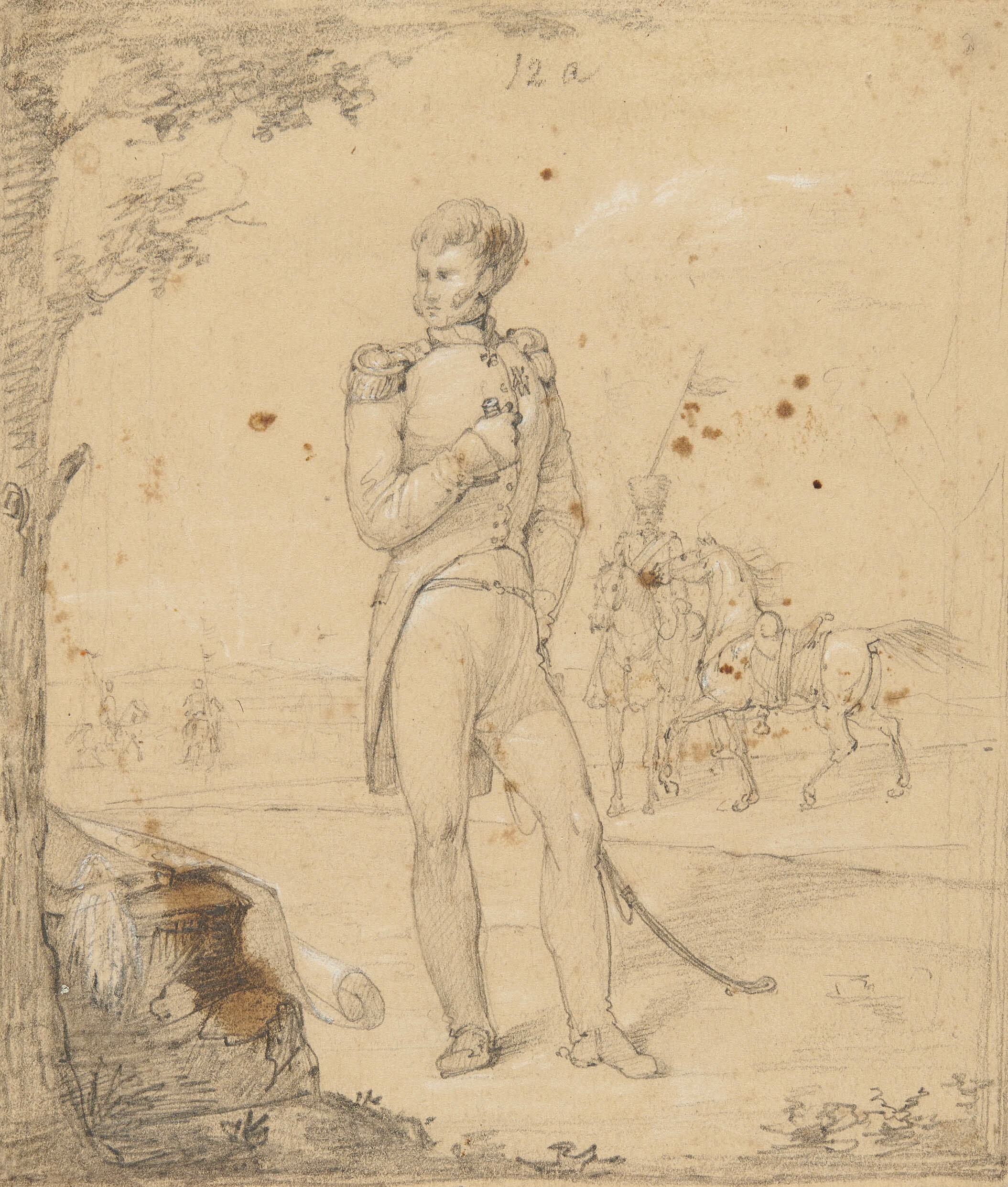Joseph Joachim von Schnizer, Bildnis König Wilhelm I. von Württemberg als Kronprinz