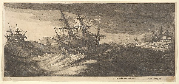 Wenceslaus Hollar, Sea Storms