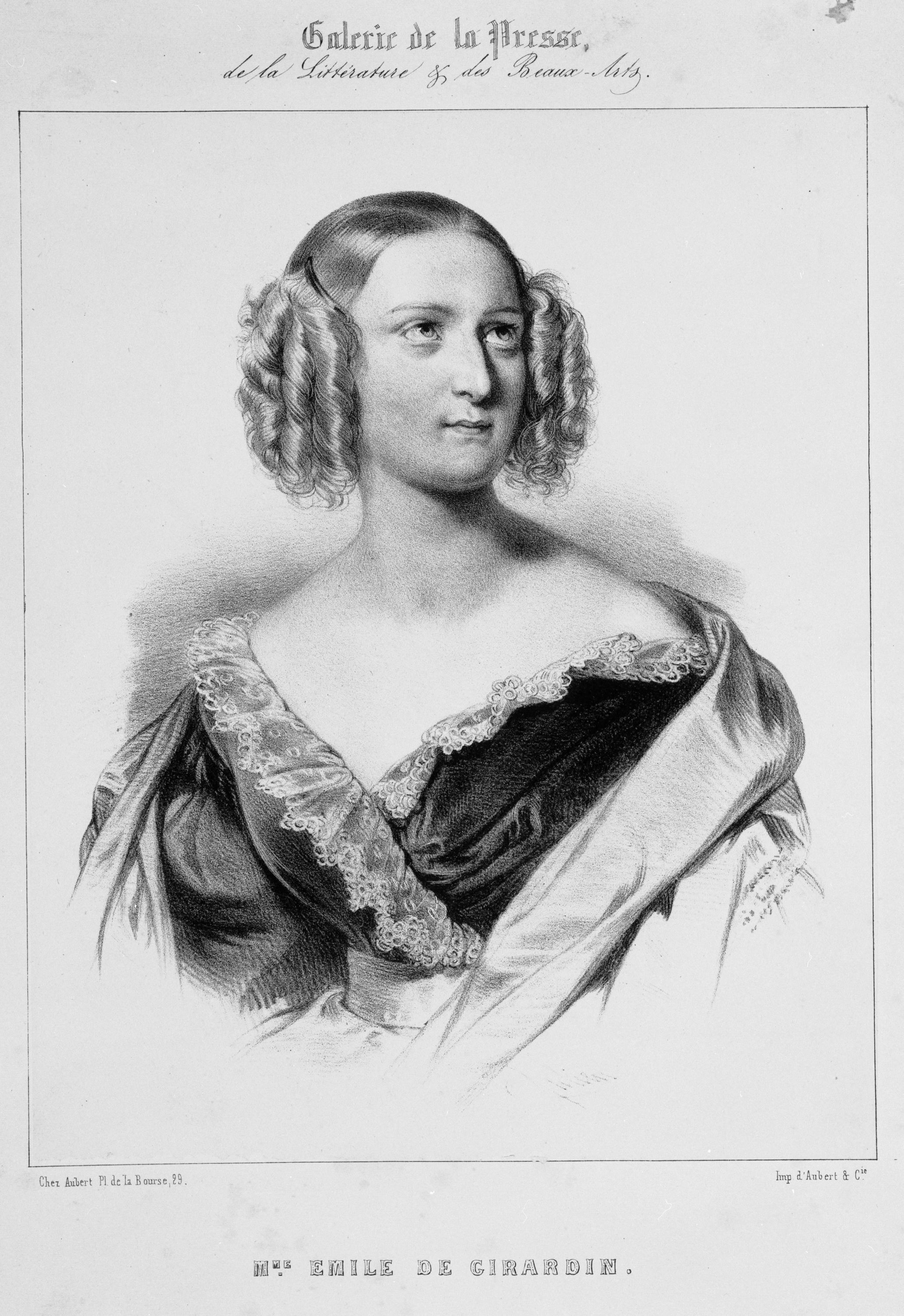 Aubert, Mme Emile de Girardin
