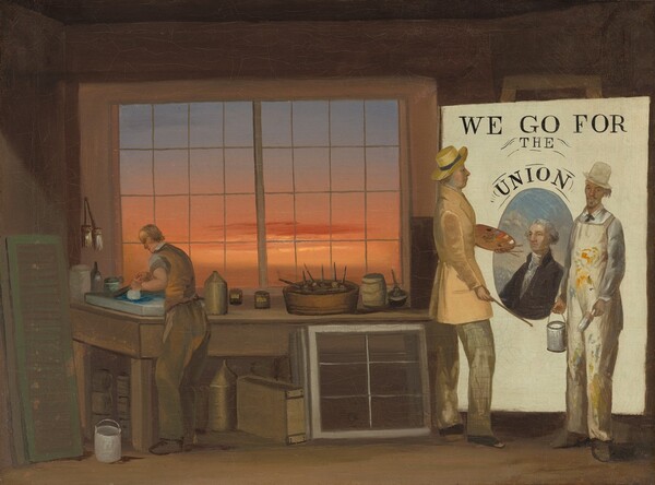 American 19th Century, "We Go for the Union"