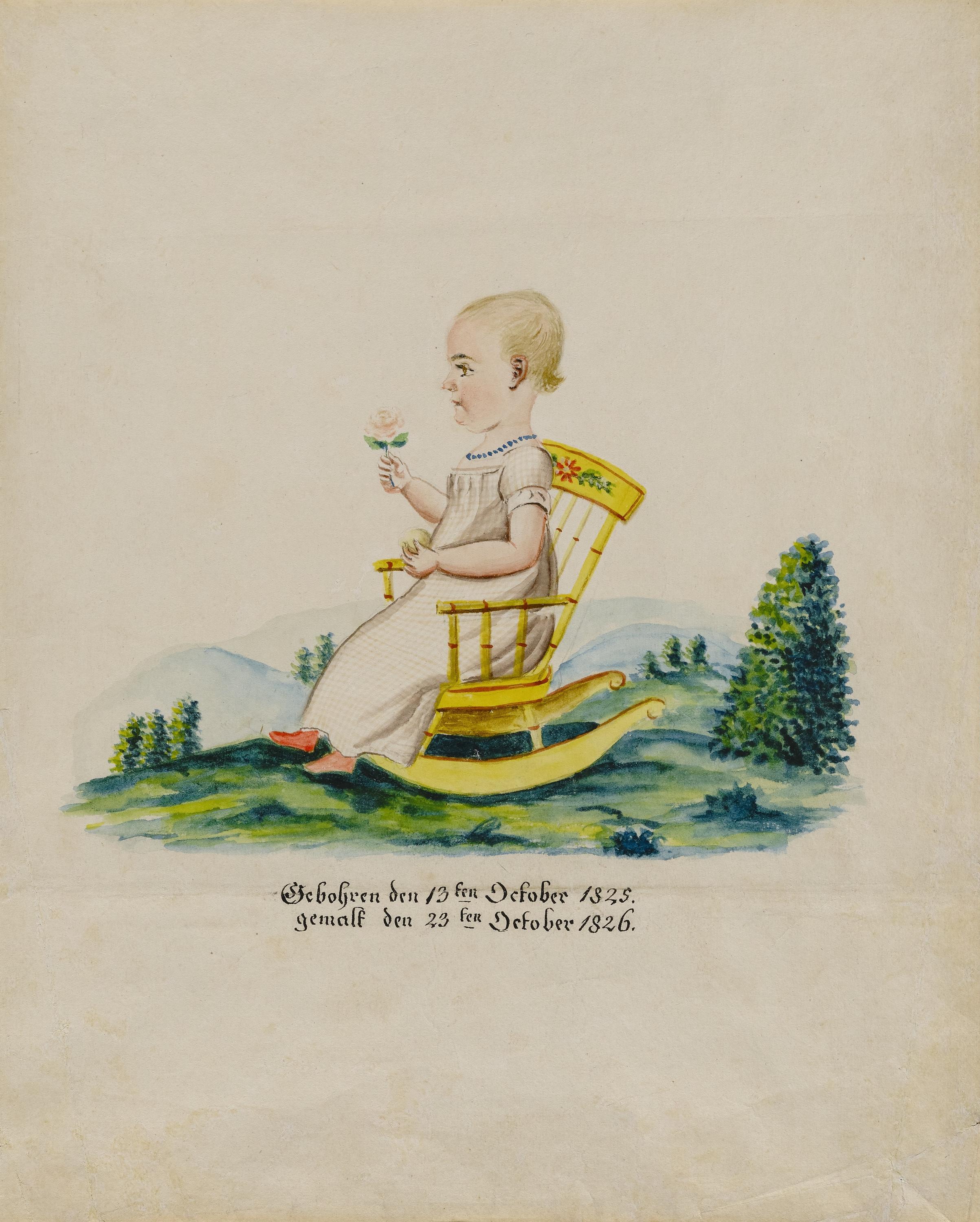 Jacob Maentel, Portrait of Carolina Musser