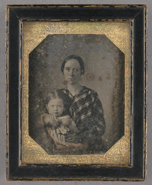 Unknown, [Portrait of a Woman and Child] / [Grammie and Hester]