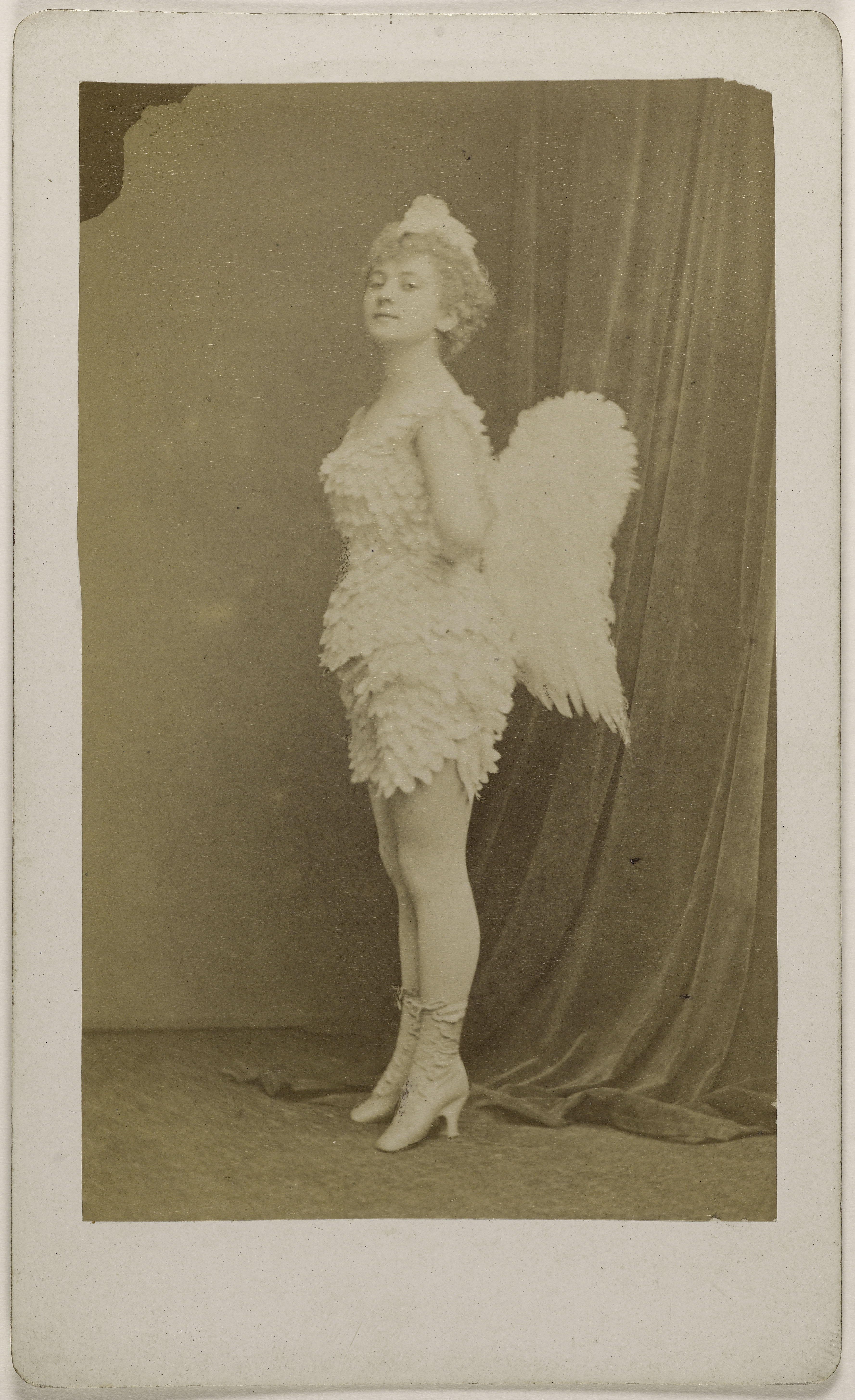 Joseph Tourtin, Portrait de Beaumaine (ou Baumaine), Juliette, (danseuse)