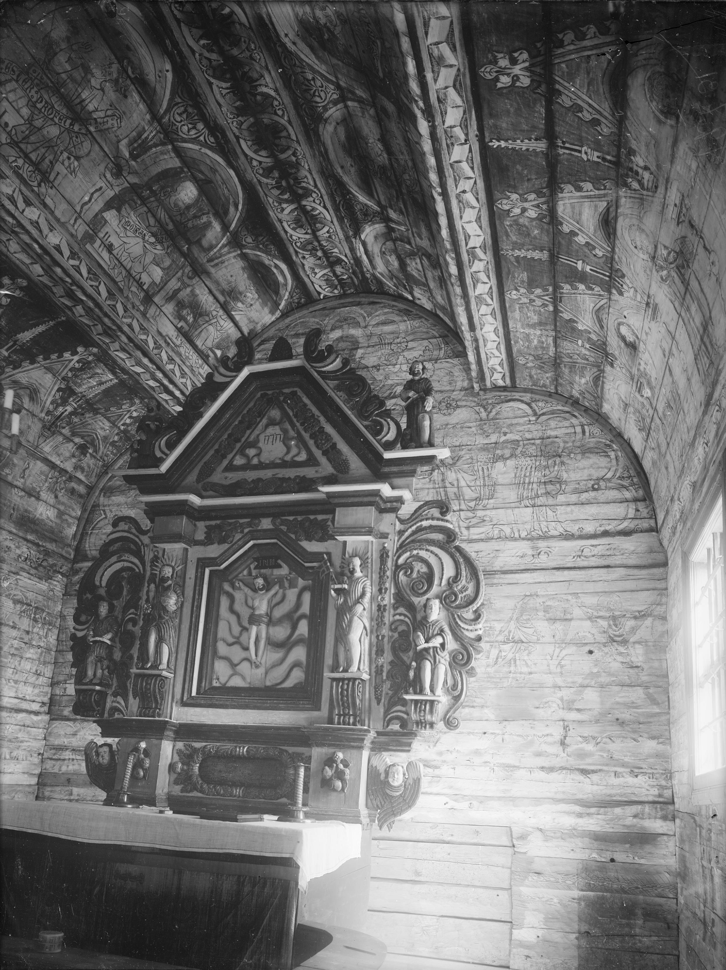 Alfred Nilson, Södra Råda gamla kyrka