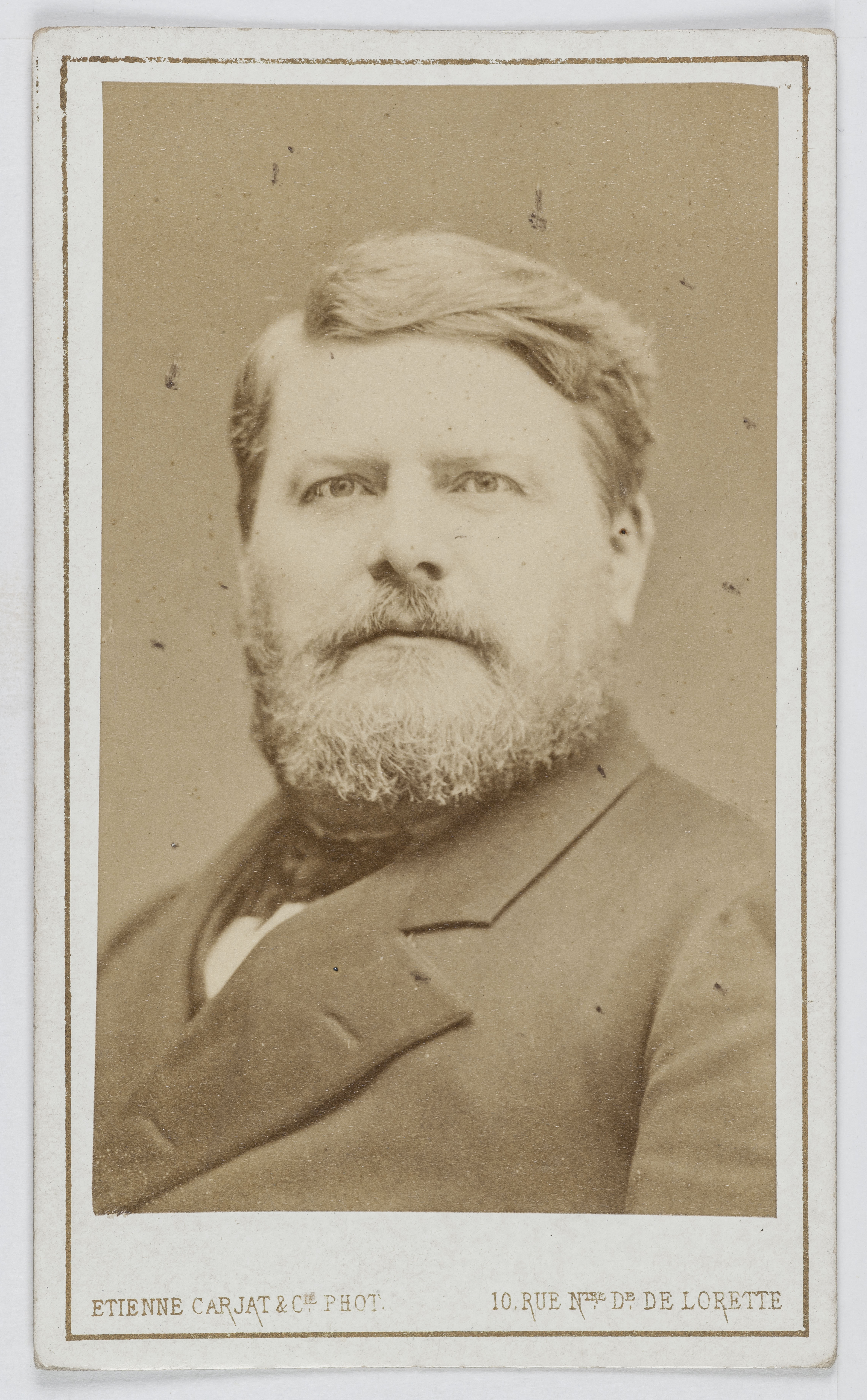 Carjat & Cie, Portrait d'Eugène Spuller (1835-1896), avocat, homme politique et écrivain.
