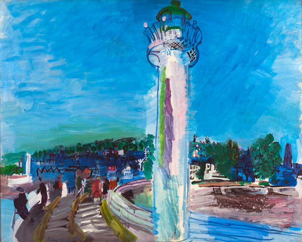 Raoul Dufy, Honfleur, la jetée ou le phare