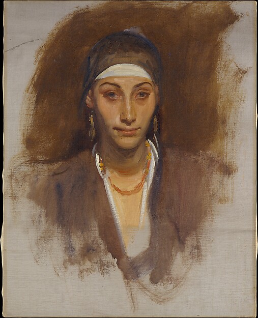 John Singer Sargent, Egyptian Woman with Earrings