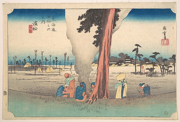 Utagawa Hiroshige, Hamamatsu, Toko no Zu