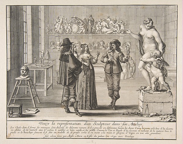 Abraham Bosse, The Sculptor