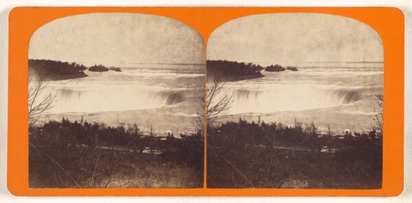 Unknown, [Horse Shoe fall near the Burning Springs]
