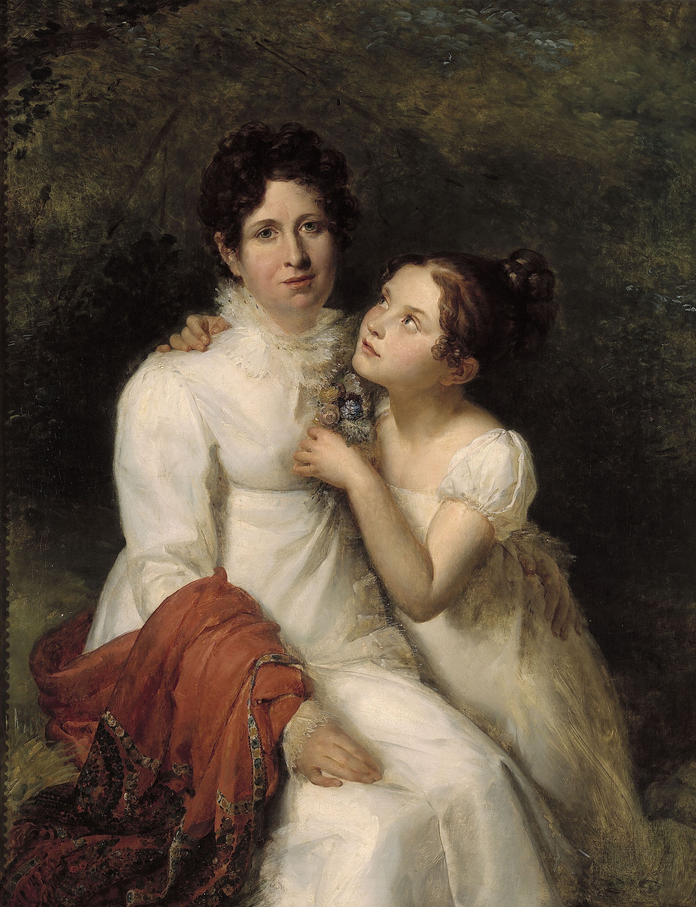 François Gérard, Portrait de Madame Bauquin Du Boulay et de sa nièce Mademoiselle Bauquin de La Souche