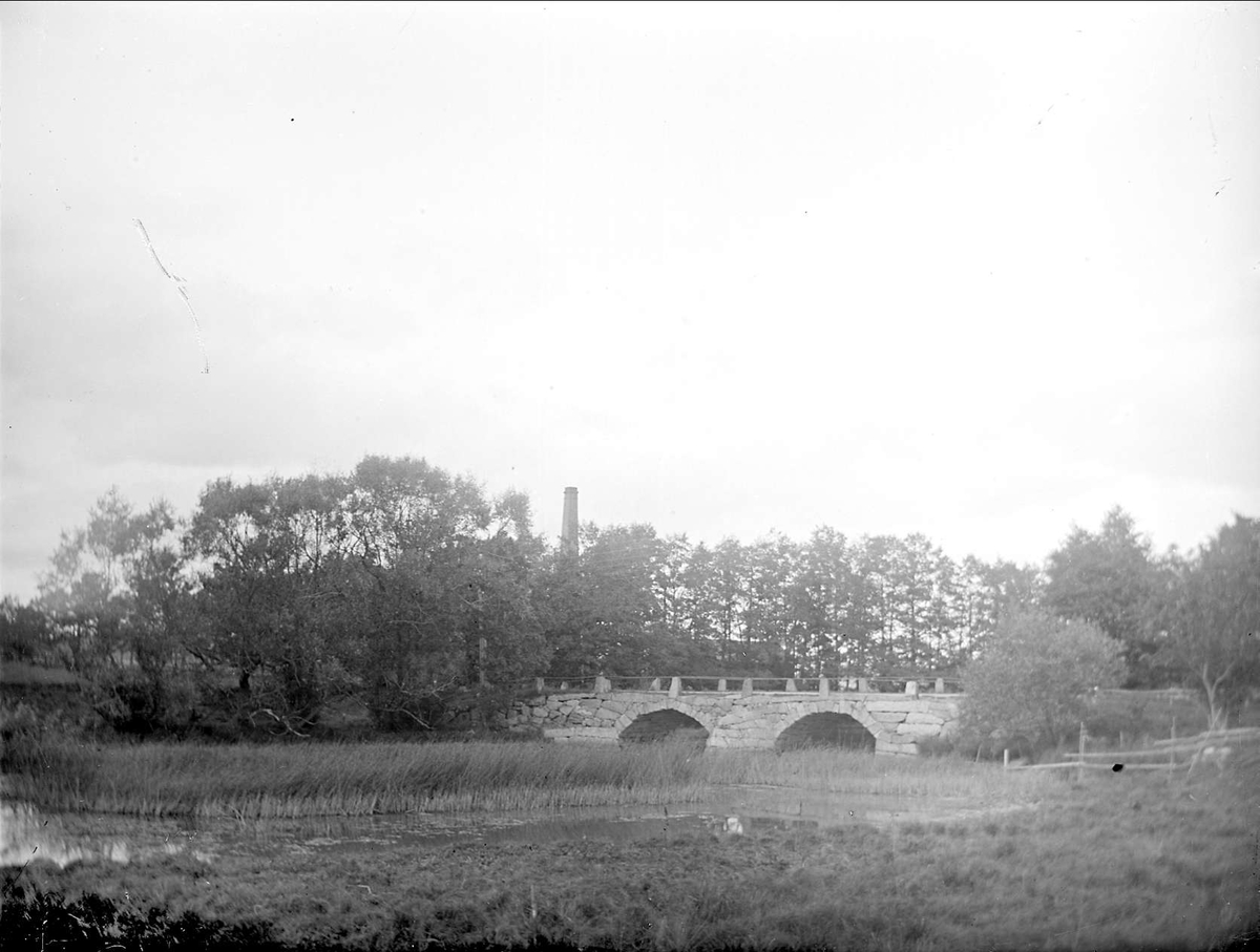 August Fredrik Schagerström, Stenvalvsbro i Vånsjöbro, Härnevi socken, Uppland september 1917