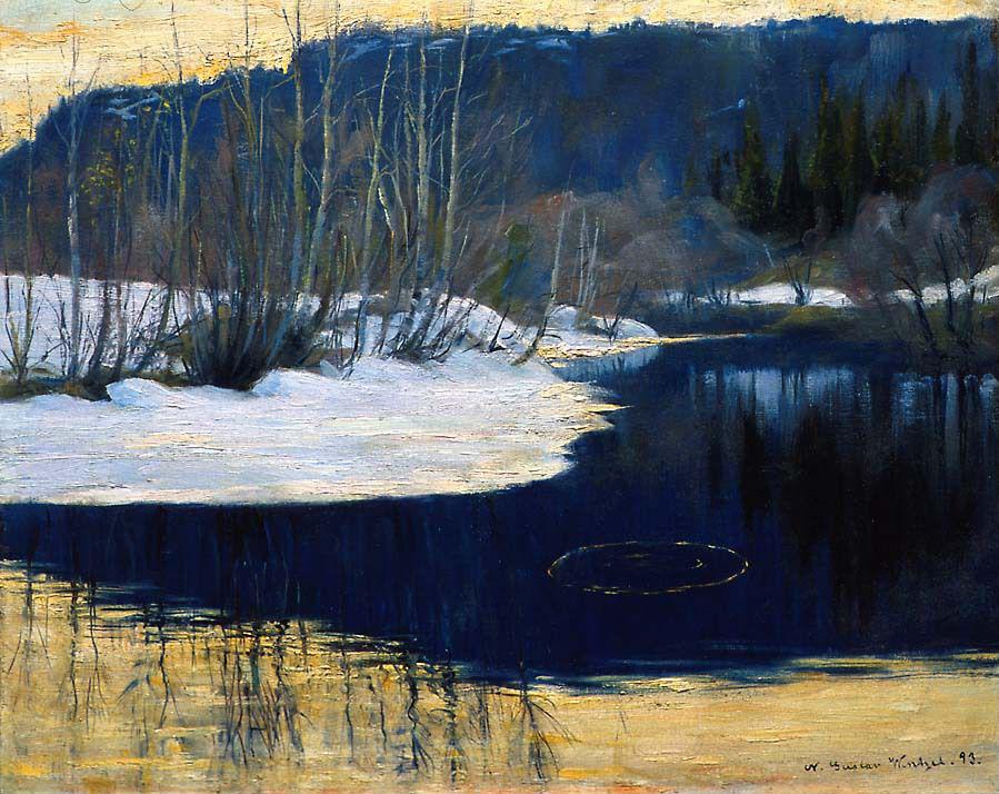 Gustav Wentzel, Evening in April