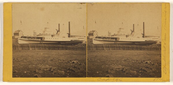 Carleton Watkins, [Steamship "Capitol"]