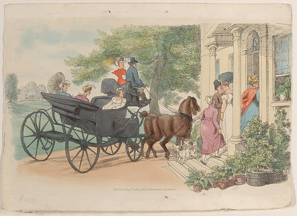 Thomas Rowlandson, Plate 28, from "World in Miniature"