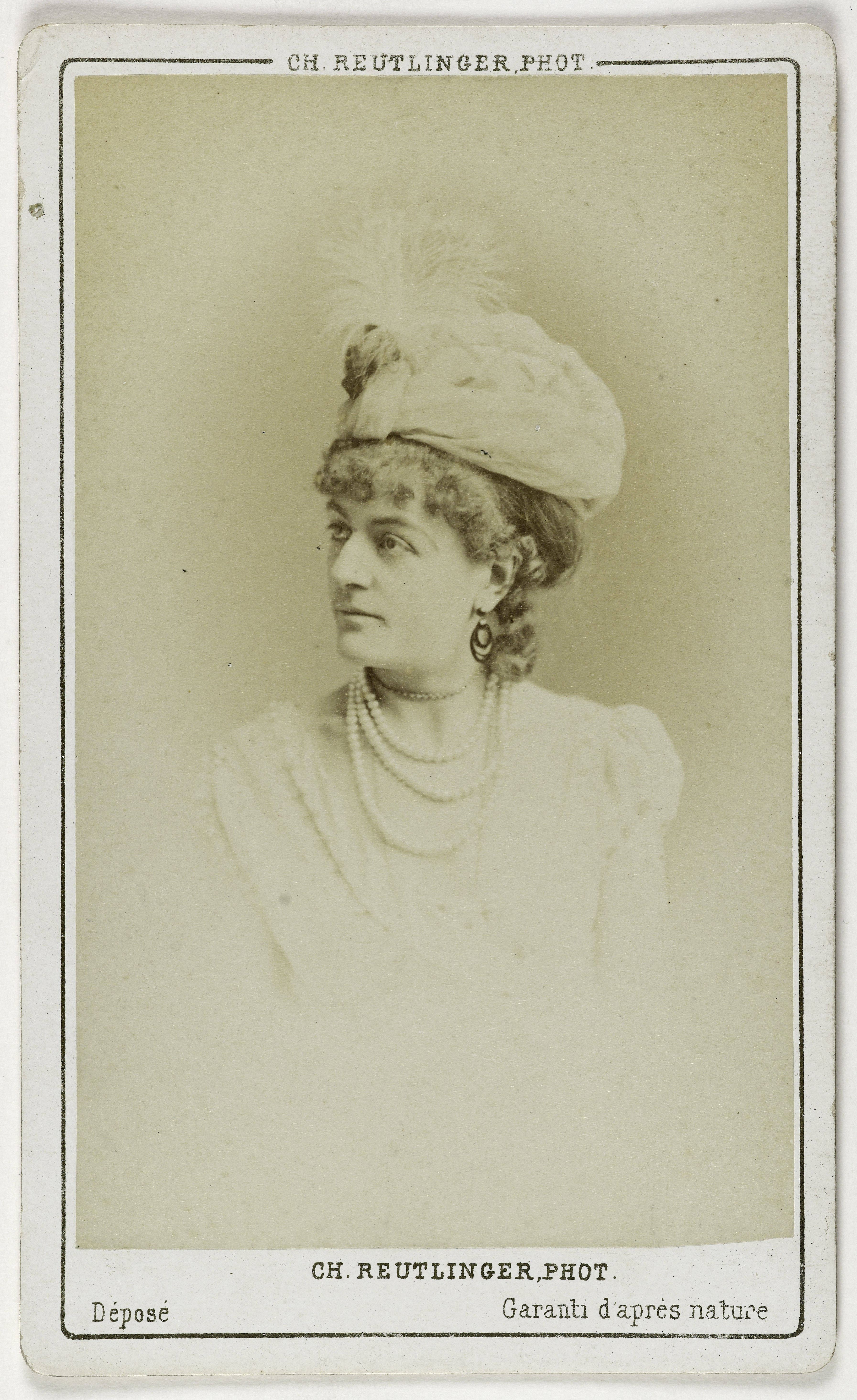 Charles Reutlinger, Portrait de Laire, (actrice)