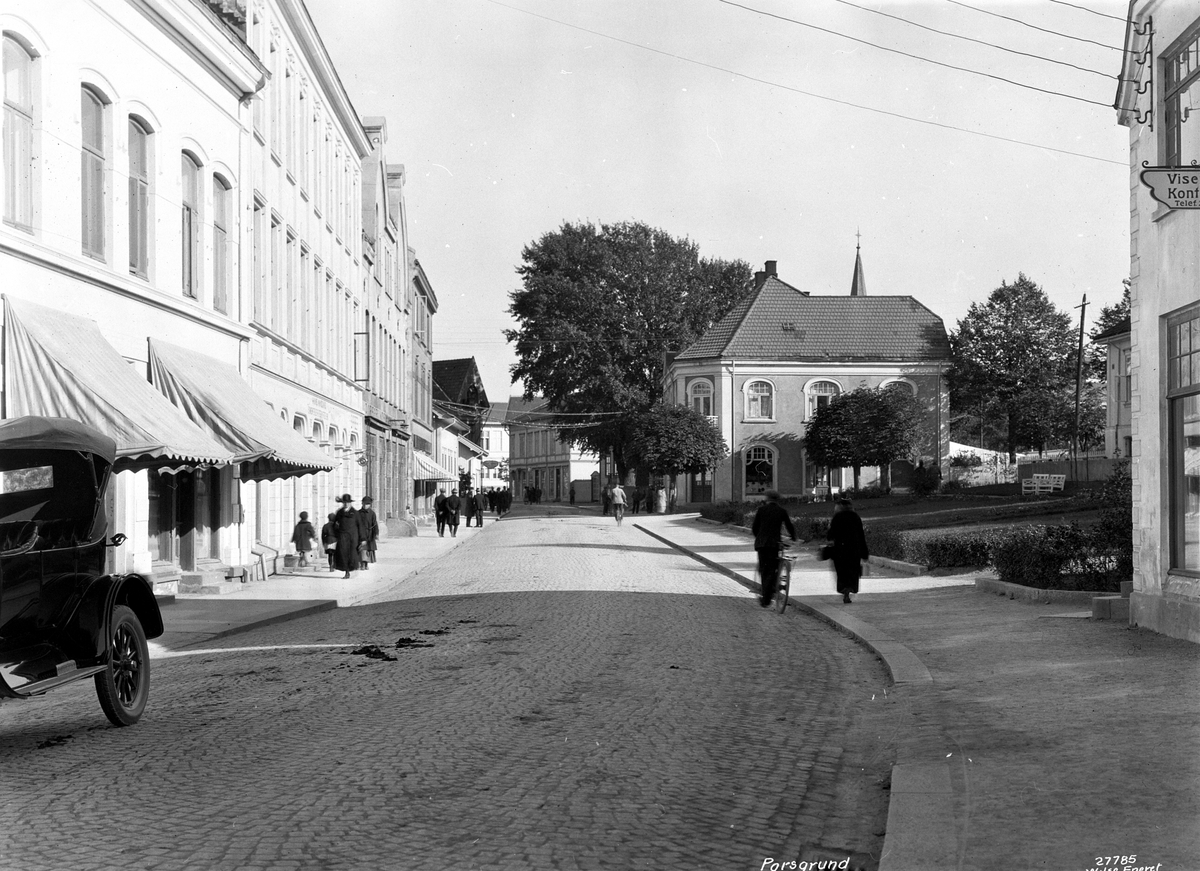 Anders Beer Wilse, Prot: Byerne - Porsgrund, gateparti