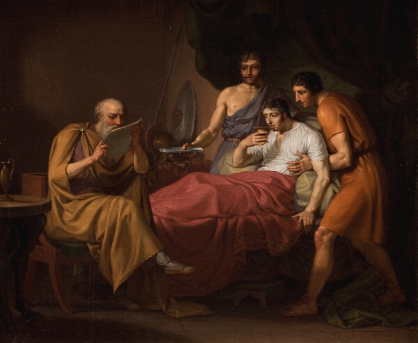 C.W. Eckersberg, Alexander den Store på sygelejet