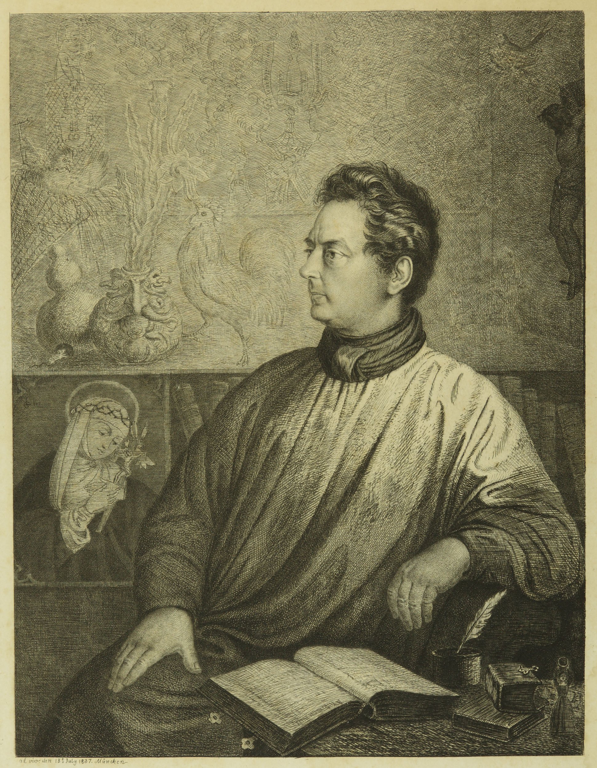 Ludwig Emil Grimm, Clemens Brentano