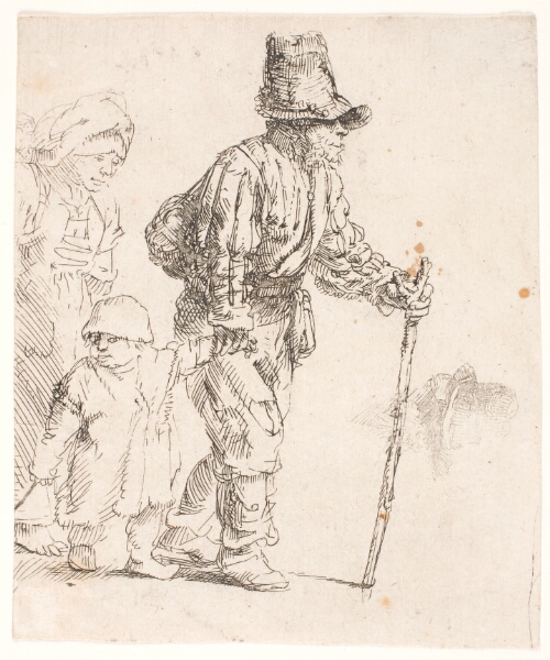 Rembrandt van Rijn, Bondefamilie på vandring